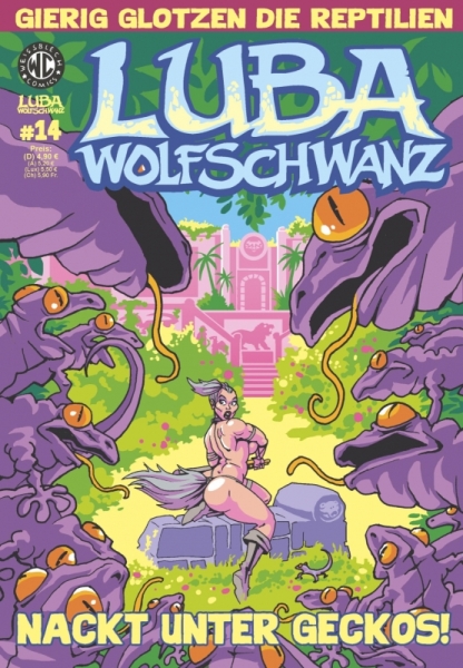 Luba Wolfschwanz 14 - Nackt unter Geckos!